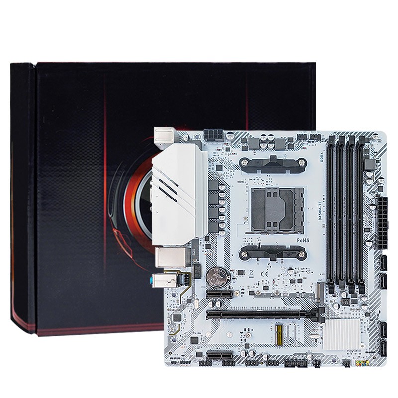 B450M TI B450 AM4 DDR4 Desktop Motherboard - Image 3